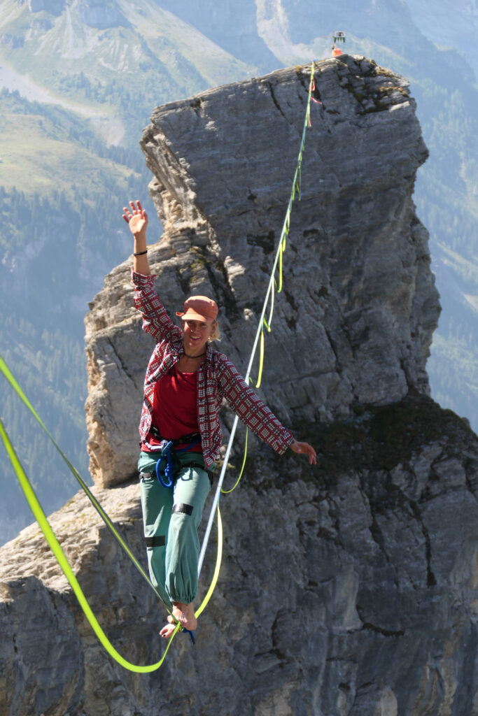 Highline Mönchsbüffel